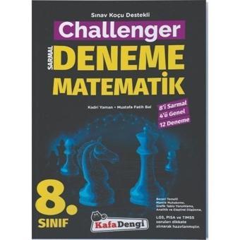 Kafa Dengi Yayınları 8. Sınıf Challenger Matematik 12'Li Deneme - Kafa Dengi