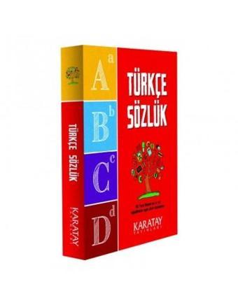 Türkçe Sözlük Büyük Boy - Kolektif - Karatay Yayınları - Karatay Akademi