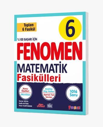 Gama Yayınları 6. Sınıf Matematik Fasikül Seti (1-2-3-4-5-6.Sayılar)