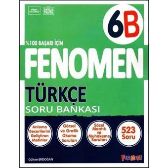 Gama Yayınları 6. Sınıf Türkçe Fenomen Soru Bankası(B)