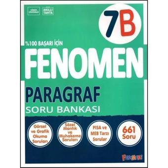 Gama Yayınları 7. Sınıf Paragraf Fenomen Soru Bankası(B)