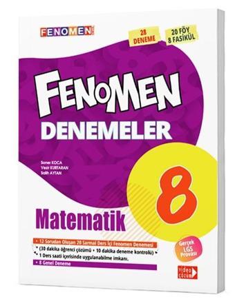 Gama Yayınları 8. Sınıf Fenomen Matematik 28 Li Deneme