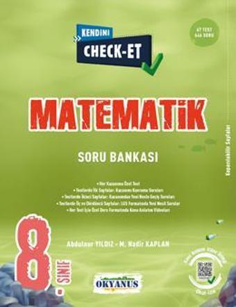 Okyanus Yayınları 8. Sınıf Matematik Kendini Check-Et Soru Bankası