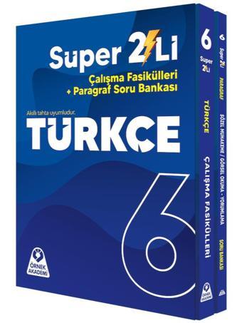 Örnek Akademi Yayınları 6. Sınıf Türkçe Süper İkili Seti - Örnek Akademi Yayınları