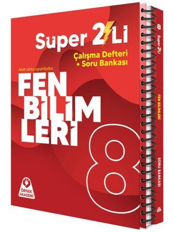 Örnek Akademi Yayınları 8. Sınıf Fen Bilimleri Süper İkili Seti - Örnek Akademi Yayınları