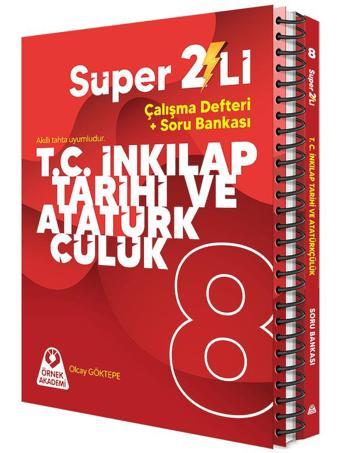 Örnek Akademi Yayınları 8. Sınıf İnkılap Tarihi Süper İkili Seti - Örnek Akademi Yayınları