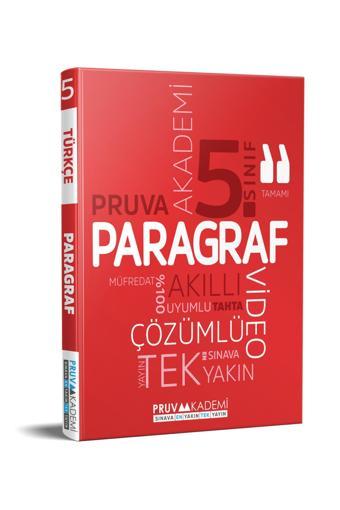 Pruva Yayınları 5. Sınıf Paragraf Soru Bankası - Pruva Yayınları