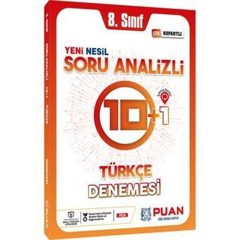 Puan Yayınları 8. Sınıf Lgs Türkçe Soru Analizli 10+1 Deneme - Puan Yayınları
