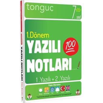 Tonguç Yayınları 7. Sınıf Yazılı Notları 1.Dönem 1 Ve 2.Yazılı - Tonguç Akademi