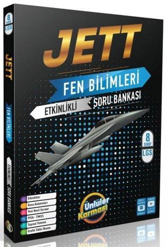 Ünlüler Yayınları 8. Sınıf Fen Bilimleri Jet Defter - Ünlüler Yayınları