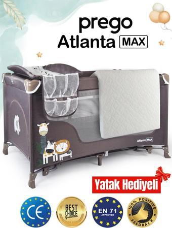 Prego Atlanta Max 70x120 cm Oyun Parkı - Yatak Hediyeli