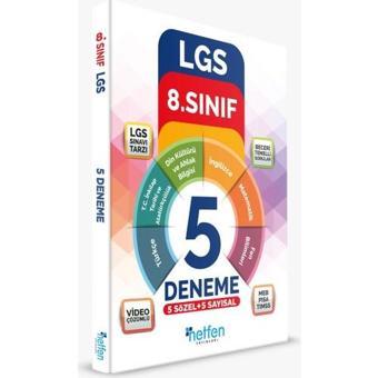 Netfen Yayınları 8. Sınıf Lgs 5 Sözel 5 Sayısal Denemeleri  - Netfen Yayınları