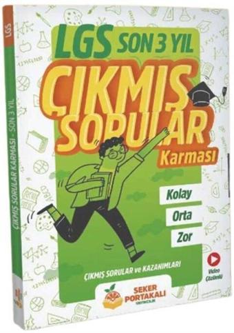 Şeker Portakalı Yayınları 8. Sınıf Lgs Çıkmış Sorular Karması - Şeker Portakalı Yayınları