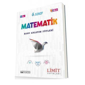 Limit Yayınları 6. Sınıf Matematik Konu Anlatım Föyleri - Limit Yayınları