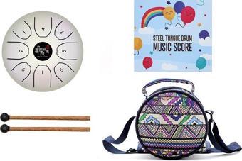 Himalaya Blessing 14cm Steel Tongue Drum BQ55PWH