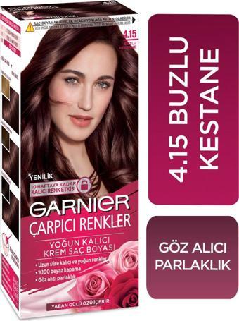 Garnier Çarpıcı Renkler 4.15 Buzlu Kestane