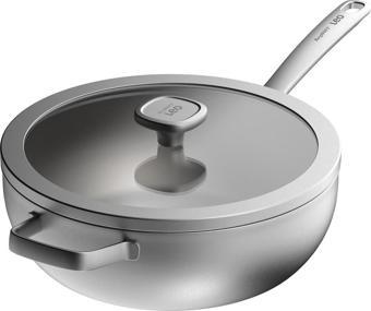 Berghoff 3950496 Graphite Paslanmaz Çelik Wok Tava 28 cm