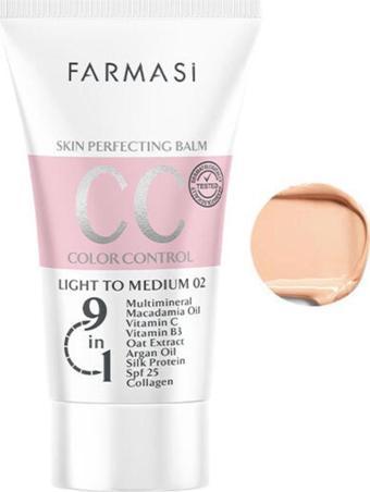 Farmasi Cc Krem 02 Açıktan Ortaya 50 G