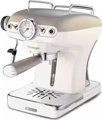 Ariete Vintage Cappuccino/Espresso Makinesi Krem