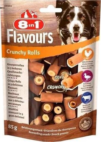 8in1 Flavours Crunchy Rolls 85G 