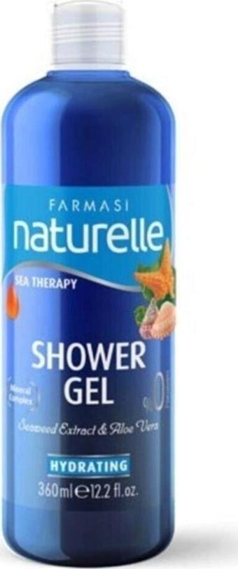 Farmasi Naturelle Sea Therapy Yosun & Aloe Vera Nemlendirici Duş Jeli 360 Ml