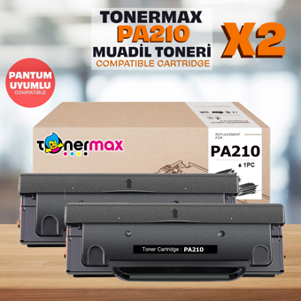 tonermax Pantum M6500 Muadil Toner2'li Avantaj Paket / PA210 / P2200 / P2500 / M6500 / M6550 / M6600