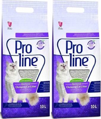 Proline Lavanta Kokulu İnce Taneli Kedi Kumu 10 L x 2 Adet