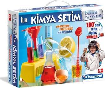 Clementoni Oyuncak Kimya Deney Seti 8Yaş+ CLE-64228