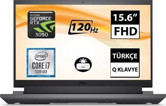 Dell G15 5530 G155530005U I7-13650HX 16GB 512SSD RTX3050 15.6" Full Hd Freedos Taşınabilir Bilgisayar