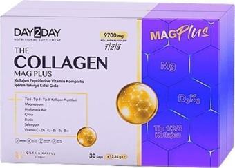 The Collagen Mag Plus Çilek Ve Karpuz Aromalı Takviye Edici Gıda 9700mg 30 Şase