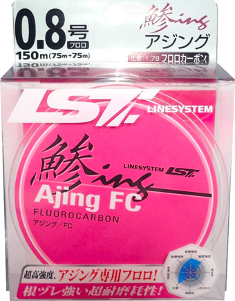 Linesystem Ajing FC Mono Misina #0.8 0.15mm 3lb. 150mt.