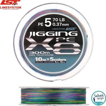 Linesystem Jigging X8 İp Misina PE 5.0 0.37mm 70lb 300mt