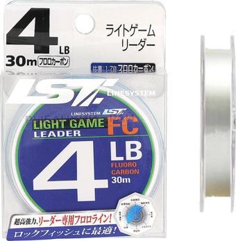 Linesystem Light Game Fluorocarbon Şok Lider Misina #1 0.16mm 4lb. 30mt.