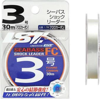 Linesystem Seabass Fluorocarbon Şok Lider Misina #3 0.29mm 14lb. 30mt.