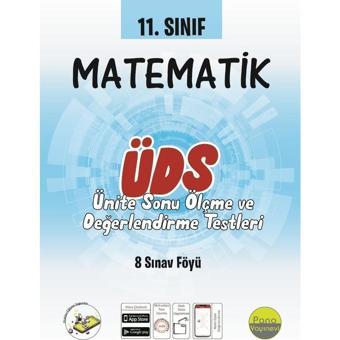 Pano Yayınları 11. Sınıf Matematik Ünite Değerlendirme S. - Pano Yayınları