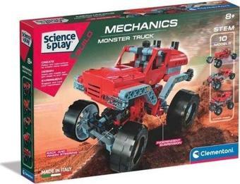 Clementoni Eğitici Set Mekanik Laboratuvar Bilim ve Oyun: Monster Truck 75038