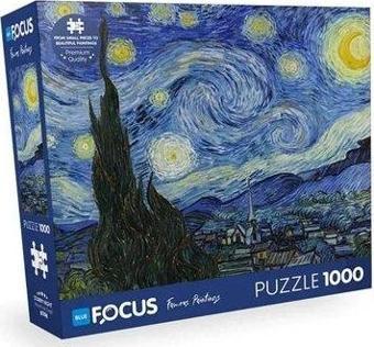 Blue Focus Puzzle 1000 Parça Yıldızlı Gece BF417