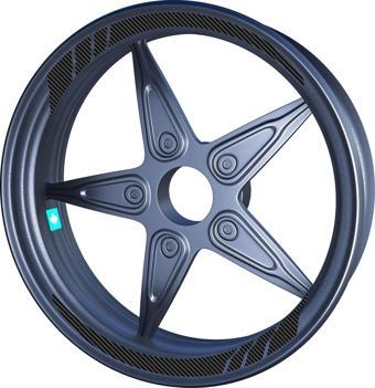 Karbon Fiber Dokulu Moto GP İç Jant Şeridi Sticker Çınar Extreme 