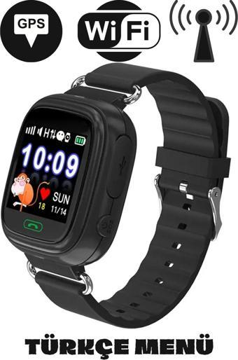 BabySmart Q90 Move Time Family Kids Watch GPS + Wi-Fi Akıllı Çocuk Takip Saati