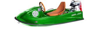 Ocean Marine Seajoy Water Go Kart Yeşil