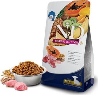 N&D Tropical Selection Kuzu Etli ve Tropikal Meyveli Mini Irk Yavru Köpek Maması 5 kg