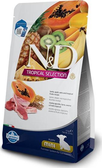 N&D Tropical Selection Kuzulu Mini Irk Yavru Köpek Maması 1,5 kg