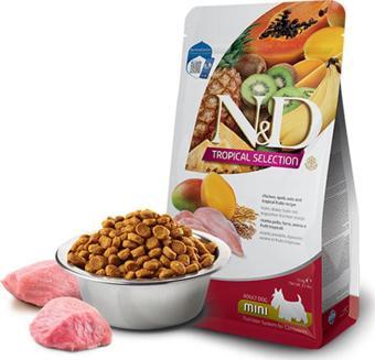 N&D Tropical Selection Tavuklu ve Tropikal Meyveli Mini Irk Yetişkin Köpek Maması 5 Kg