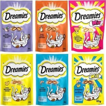 Dreamies 6'lı Karışık Paket