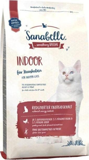 Sanabelle Indoor Kümes Hayvanlı Evde Yaşayan Kedi Maması 10 Kg