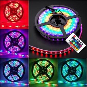 Coverzone 20 Fonksiyonlu Uzaktan Kumandalı Rgb 5 Metre Şerit Renkli Led