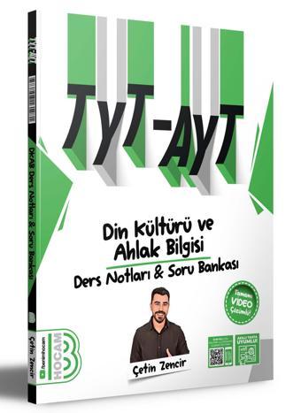 Benim Hocam Yayınları Tyt Ayt Din Kültürü Ve Ahlak Bilgisi Video Destekli Konu Anlatımlı Soru Bankası  - Benim Hocam Yayınları