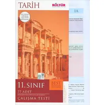Kültür Yayınları 11. Sınıf Tarih Best Çalışma Testi - Kültür Yayınları