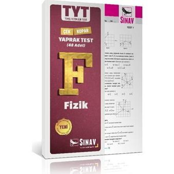 Sınav Yayınları TYT Fizik Yaprak Test - Sınav Yayınları