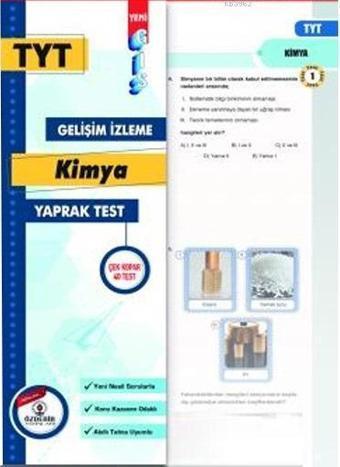 Özdebir Yayınları Tyt Kimya Yaprak Test Gis - Özdebir Yayınları